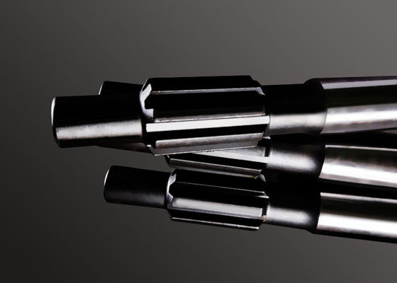 Pièce forgéee filetée d'adaptateur de jambe de peu de perceuse de roche traitant avec le matériel de carbure