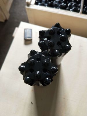 Peu de perceuse plat de bouton de visage de R32 45mm pour le mien du petit perçage de trou de roche