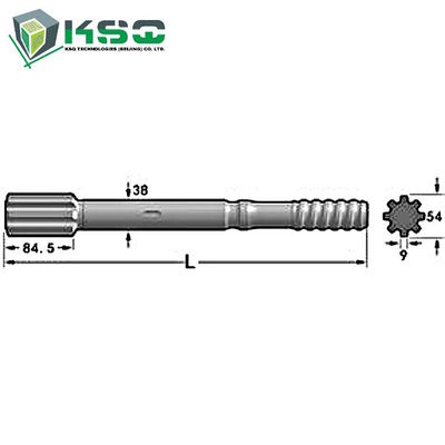 Le FLIC 1432, la CANNETTE DE FIL 1532, CANNETTE DE FIL d'adaptateur de jambe de foret de Copco d'atlas 1440, ATTRAPENT 1838 HD, ATTRAPENT 1838 JE
