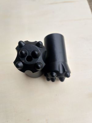 Conique/a fileté le peu de perceuse de roche pour le diamètre 34mm de dérive/de perçage d'un tunnel 38mm