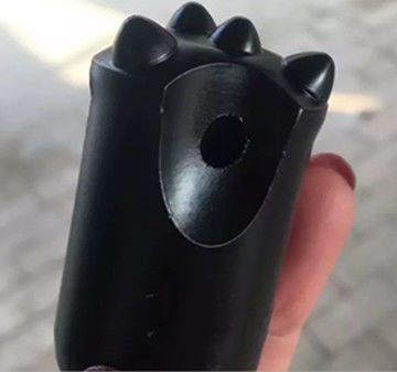 Diamètre à grande vitesse 30 de jupe courte d'outil à pastilles de chandelle de forage de roche/12 bits de perceuse de degré 35 38mm