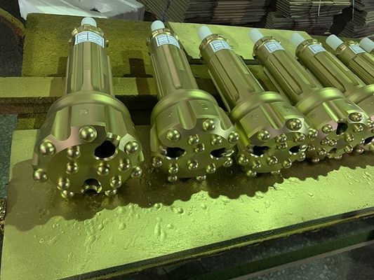 DHD340 diamètre 110mm de peu de perceuse du marteau DTH peu de perceuse de 4 pouces pour le perçage de puits d'eau