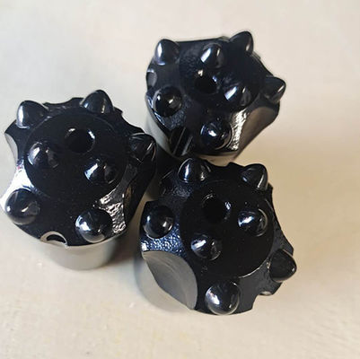 Les pièces de rechange de perceuse de roche 12 degrés ont effilé le peu de Dril avec l'insertion de 7 carbures