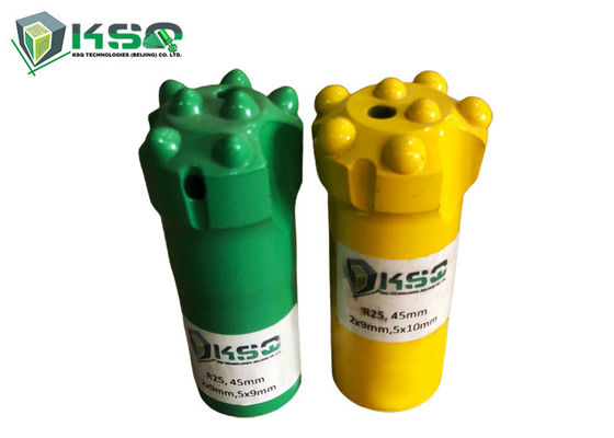 Forage de roche sphérique d'outils à pastilles R25 pour dériver et percer un tunnel