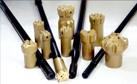 Le trou de souffle a fileté le foret Rod R32/R38/T38/T45/T51 pour la machine de forage de roche
