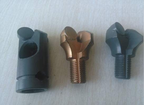 Haute jambe d'ancre de la Deux-aile PDC de peu de foret de bouton de résistance de la flexion pour le charbon/exploitation