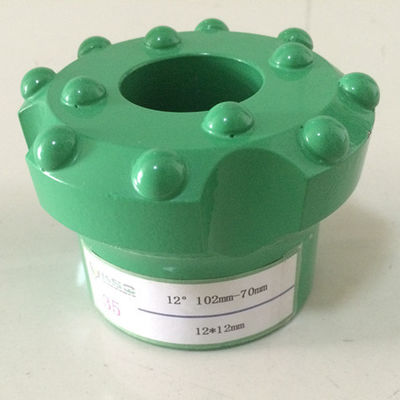 Peu de perceuse d'alésoir d'outils à pastilles de perceuse de roche 76mm avec le pilote pour la construction et exploitation avec 6 degrés ou 12 degrés