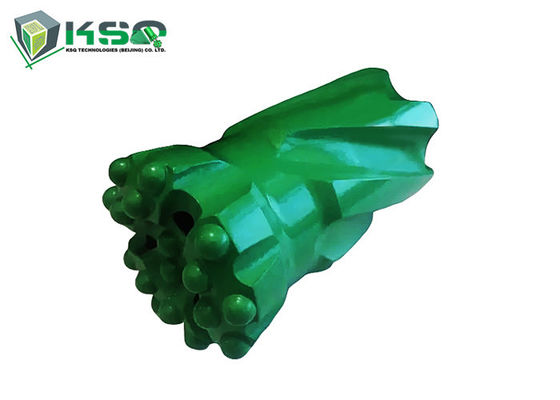 Diamètre sphérique/ballistique de T45 de boutons outil à pastilles de Retrac de fil de perceuse de roche de 70 - de 102mm