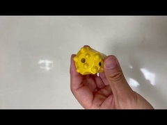 Personnaliser le bouton conique 11 degrés 33 mm rouges bâtons de forage à grande vitesse